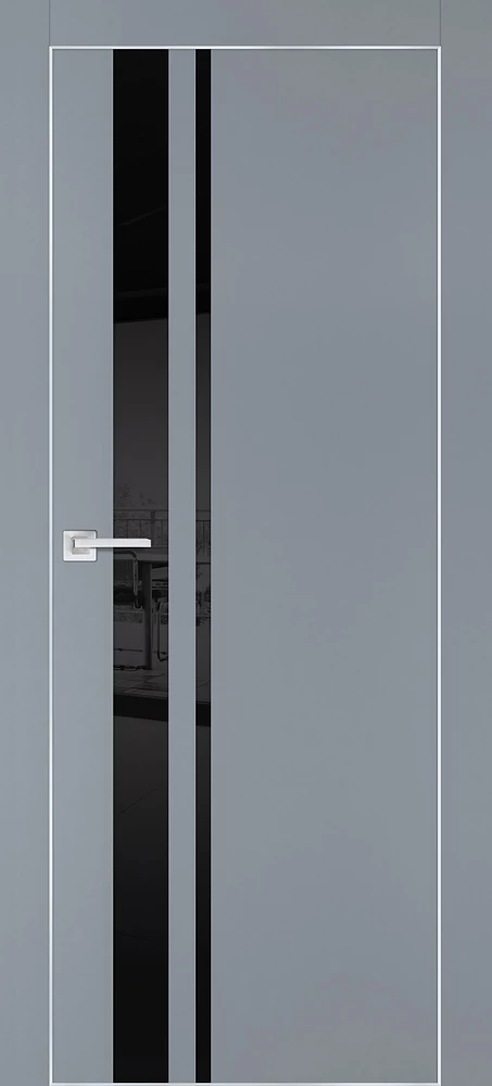 Фото Межкомнатная дверь PX-16  AL кромка с 4-х ст. Серый матовый