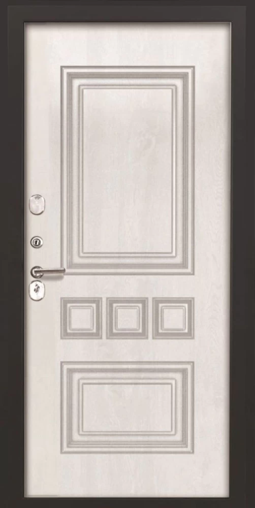 Входная дверь ДвериПРО Д-68 фл-608 винорит white DPRO191057 внутренняя сторона