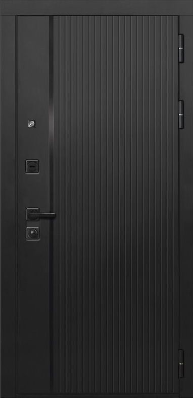 Входная дверь ДвериПРО L-45 ФЛ 244 беленый дуб DPRO195761 внешняя сторона