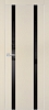 Межкомнатная дверь PX-9  AL кромка с 4-х ст. Бежевый матовый